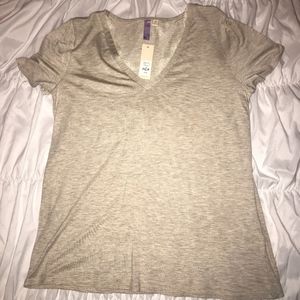 NWT Soft V-Neck with Lace Detailing